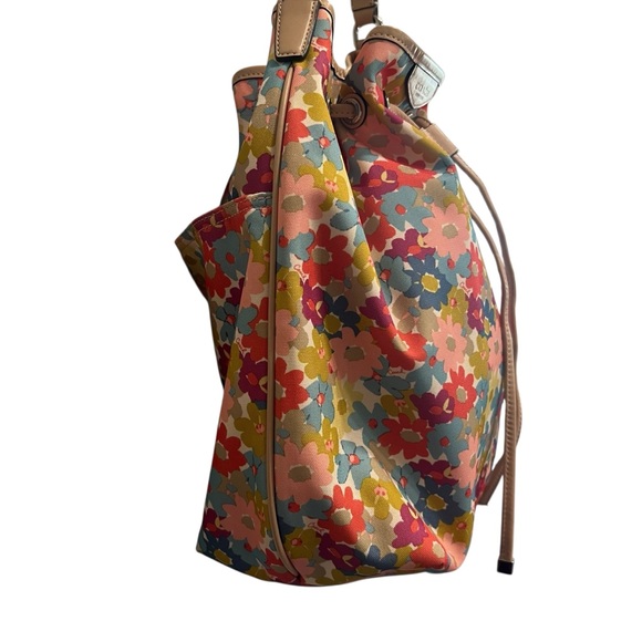Coach Floral Multicolor Shoulder Bag - Picture 7 of 13